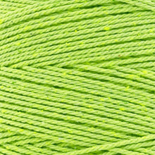 Cargar imagen en el visor de la galería, Cuerda Algodón 2mm Makrama 1kg Verde Neon

