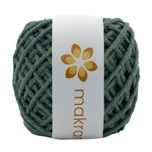 Cargar imagen en el visor de la galería, Hilaza Algodón Mini 3mm Makrama 150gr Verde Oscuro
