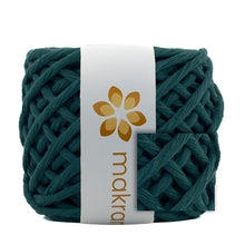 Cargar imagen en el visor de la galería, Hilaza Algodón Mini 4mm Makrama 150gr Verde Pino
