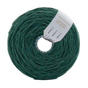 Cuerda Algodón 2mm Makrama 1kg Verde Pino