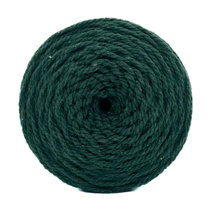 Cuerda Algodón 2mm Makrama 500gr Verde Pino