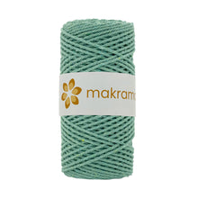 Cargar imagen en el visor de la galería, Cuerda Algodón 2mm Makrama 100m Verde Pistache
