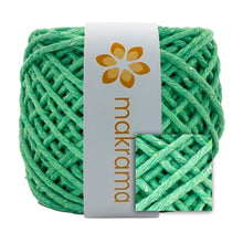 Cargar imagen en el visor de la galería, Hilaza Algodón 4mm Makrama 500gr Verde Manzana
