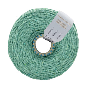 Cuerda Algodón 2mm Makrama 1kg Verde Pistache