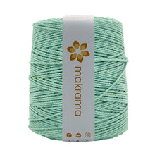 Cargar imagen en el visor de la galería, Cuerda Algodón 2mm Makrama 1kg Verde Pistache

