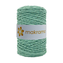 Cargar imagen en el visor de la galería, Cuerda Algodón 2mm Makrama 500gr Verde Pistache
