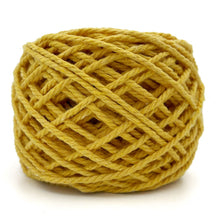 Cargar imagen en el visor de la galería, Cuerda Algodón Mini 2mm Makrama 150gr Amarillo
