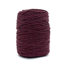 Cargar imagen en el visor de la galería, Cuerda Algodón 2mm Makrama 1kg Rojo Grosella
