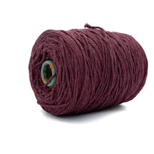 Cargar imagen en el visor de la galería, Cuerda Algodón 2mm Makrama 1kg Rojo Grosella
